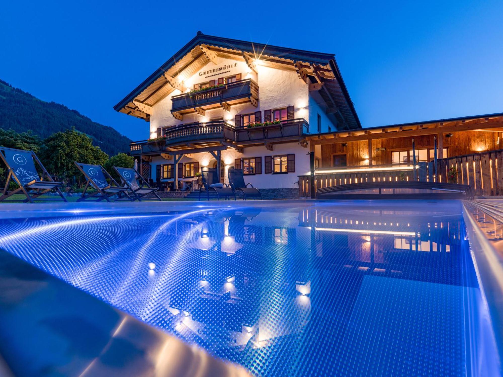 Grittlmuehle Chalet Ferienwohnungen Brixen im Thale Bagian luar foto